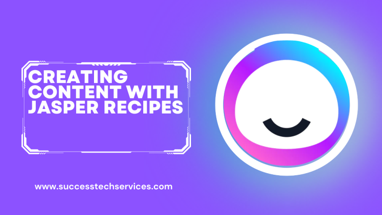 Creating Content With Jasper Recipes
