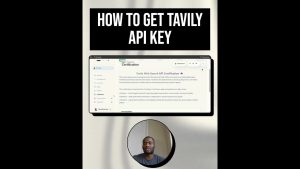 video thumbnail for 'How to Get Tavily API Key #api #tavily'