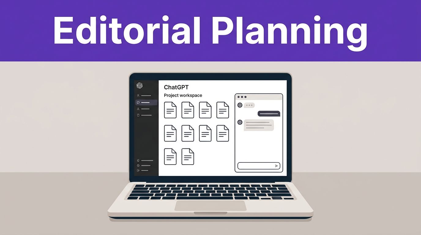 How to Use ChatGPT Projects for Editorial Planning 1 How to Use ChatGPT Projects for Editorial Planning