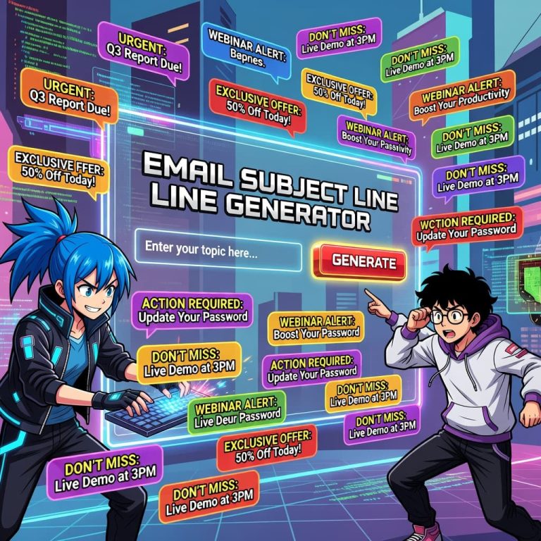 AI Email Subject Line Generator