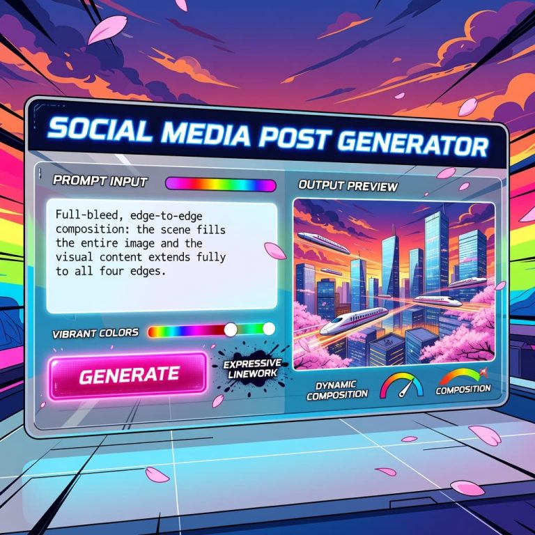 AI Social Media Post Generator